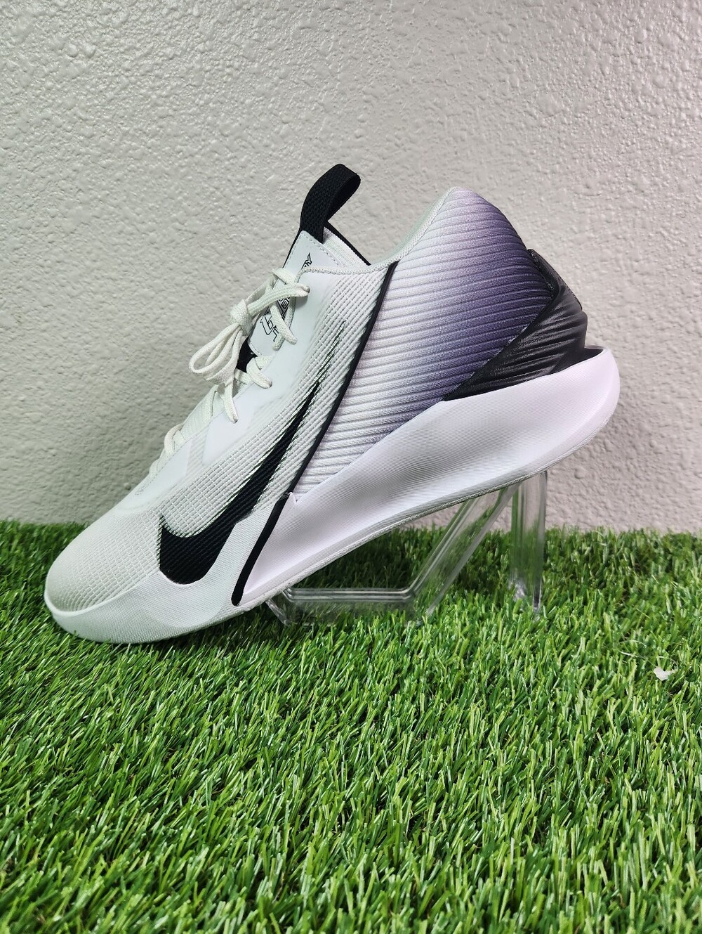 Nike GT JUMP ACADEMY Men WHITE METALLIC BLACK FV5524-100 Basketball Shoe Size 13